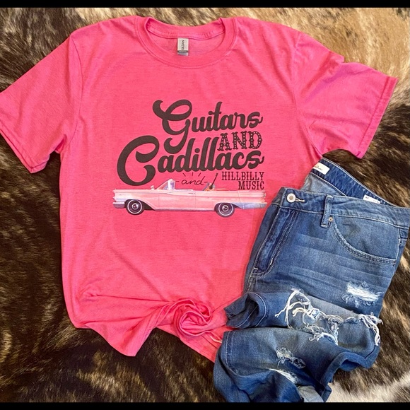 NEW Guitars & Cadillacs Tee - Picture 1 of 1